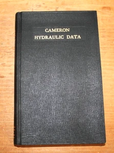Vintage Cameron Hydraulic Data 1962 First Edition Thirteenth Printing - Leather - Bild 1 von 2