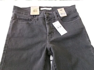 LEVI'S Women's Black 311 Shaping Skinny Jeans Size 8short 29Wx30L NWT - Picture 1 of 12