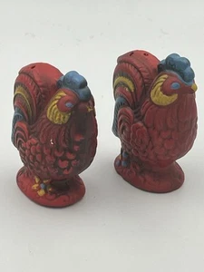 Vintage Art Deco Chicken Salt and Pepper Shakers - Picture 1 of 11