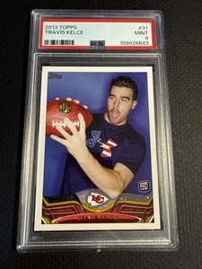 Travis Kelce Rookie 2013 Topps Chrome Kansas City Chiefs 118 PSA 9 Mint - Picture 1 of 2