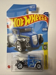 2022 Hot Wheels Gotta Go Blue Treasure Hunt #166/250 Experimotors #10/10 - Picture 1 of 3