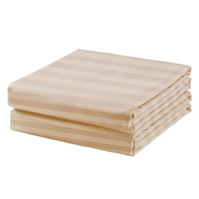 2-Pack Cotton TwinXL Flat Sheet Only, 600 Thread Count 100% Egyptian Cotton T... - Image 1 of 4