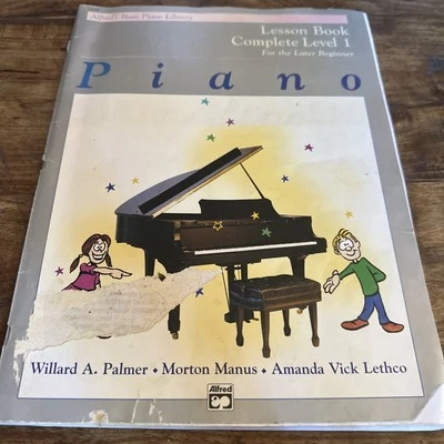 Alfred's Basic Piano Library Lesson Complete (Later Beginner) Level 1 - Image 1 of 3