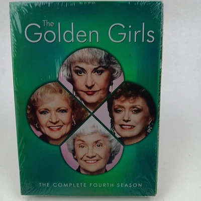 The Golden Girls  Season 4 On DVD, 2006, 3 Disc-Box Set NEW Sealed  - Image 1 of 4