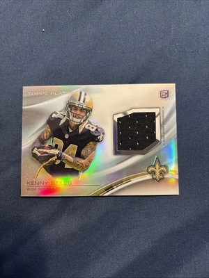 2013 Topps Inception - Rookie Jumbo Relics Kenny Stills #RJR-KS Yellow /25 (MEM, - Image 1 of 4