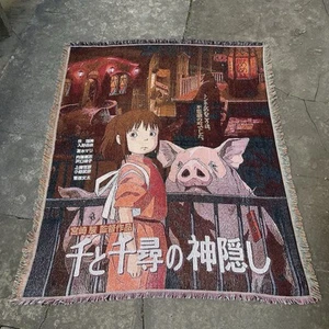 Spirited Away - Studio Ghibli Inspired blanket/tapestry - Brand New - Picture 1 of 5