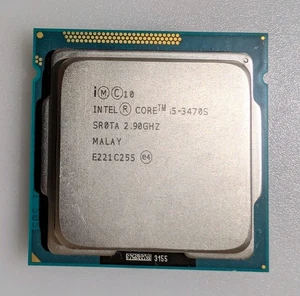 Intel i5-3470S 2.9GHz Quad Core LGA1155 Ivy Bridge CPU SR0TA SR0T8 - Picture 1 of 8
