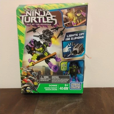 Teenage Mutant Ninja Turtles Out of the shadows Donnie - Mega Bloks - NUEVO Foto 1 de 2