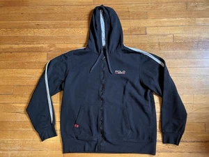 Polo Sport Ralph Lauren Performance Hoodie Men’s Extra Large Black White - Picture 1 of 12