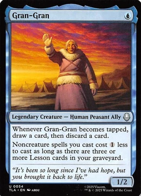 Gran-Gran 54 Avatar The Last Airbender Magic the Gathering 001811 - Image 1 of 2