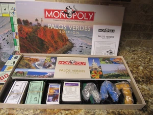 Monopoly Palos Verdes Edition 2007 Board Game Los Angeles California Complete - Picture 1 of 11