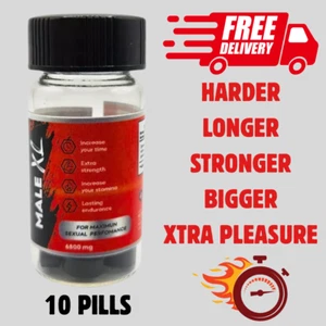 MALE XL – Stronger, Last Longer, Feel Bigger | Fast Results | Natural Formula - Picture 1 of 4
