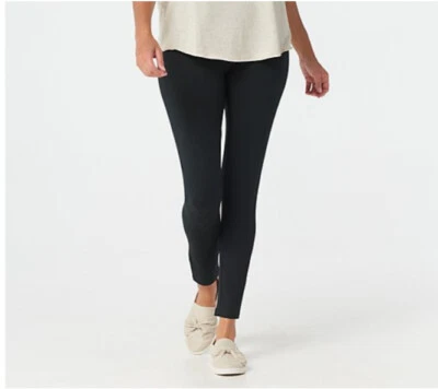 Mujeres con Control Negro L Regular Control Abdomen Leggings sin Costura Lateral A366538 Foto 1 de 3