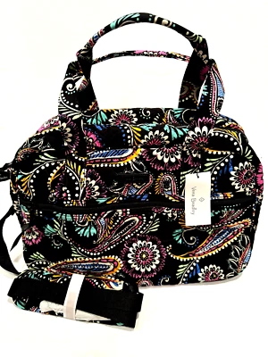 Vera Bradley Compact Traveler Bandana Swirl Pattern Carry On Shoulder Bag New - Image 1 of 4