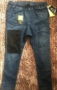 Kids Art Class Denim Jogger Style Drawstring Waist Blue Jeans Size 4/5 - Picture 1 of 8