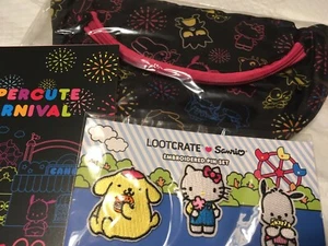 Offiziell süße Beutekiste Sanrio Hello Kitty Karneval Bauchtasche Notizbuch Pins - Bild 1 von 8