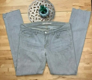 Jeans donna J BRAND TG 28 912 The Pencil Leg vita bassa grigio lago argento - Foto 1 di 4