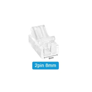 COB LED Wire Connector 5 8 10mm Connection Solderless Mini Buckle FCOB RGB CCT - Picture 1 of 21