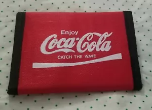 Vintage 1980's COCA-COLA Wallet Deadstock NOS New Old Stock - Picture 1 of 2