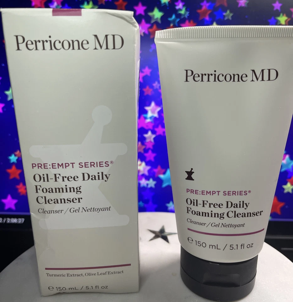 Perricone MD ~ Serie Pre:Empt ~ Limpiador Espumoso Diario Sin Aceite 5.1 fl oz ~ Nuevo en Caja Foto 1 de 1