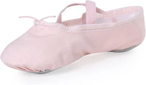 Canvas Ballet Shoes for Girls Dance Ballet Slippers Shoes(Toddler/Little/Big Kid - Picture 1 of 5