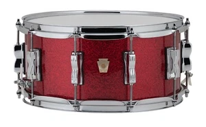 Ludwig Classic Maple 6.5x14" Red Sparkle Kit Snare Drum Made in the USA | Dealer - Picture 1 of 1