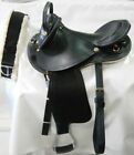 Australian  Bar co half breed  Black leather Barco saddle on 17"  Inch All sizes