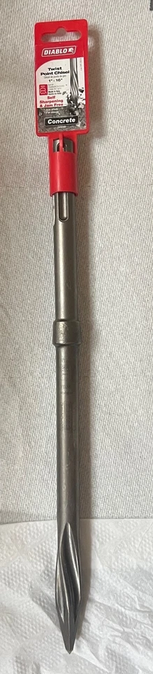 Diablo DMAMXCH1070 1" x 16" SDS-Max Twist Point Chisel - Image 1 of 1