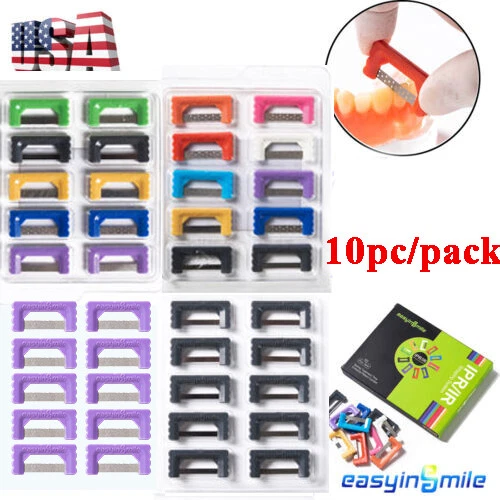 Tira de reducción de IPR de ortodoncia dental sierra de pulido tiras de esmalte interproximal Foto 1 de 4