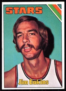 1975-76 Topps Jim Eakins Utah Stars #297