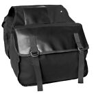 Canvas Bike Bag Cycling Double Pannier Bag Bike Rear Seat Carrier Cargo Rack Bag