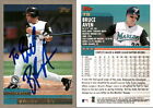 Bruce Aven Signed 2000 Topps #79 Card Florida Marlins Auto Au