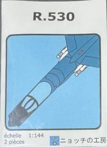 1/144 Weapons : Matra R.530 x 2 to Suit French Navy F-8's: Nyochi's Workshop - Picture 1 of 2