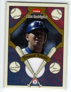 2004 Fleer Tradition Diamond Tributes Game Jersey #AR Alex Rodriguez - Picture 1 of 1