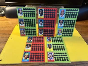 1981 Topps Scratch Off Baseball Card  LOT15 CARDS ON 3 SHEETS USED BENCH-CAREW - Picture 1 of 8