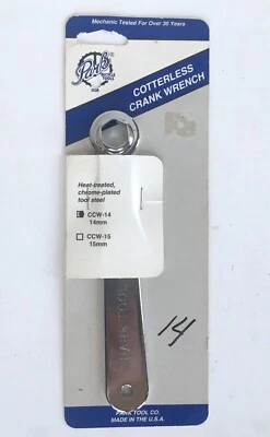 Chave de parafuso de manivela Park Tool CCW-14 NOS 14mm modelo inicial EUA   - Imagem 1 de 2