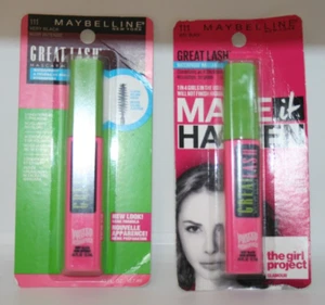 2 Maybelline Great Lash,   111 VERY Black - Picture 1 of 2