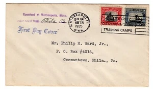 #620-21 Norse-American Set on 1 FDC - Minneapolis MN Philip Ward - Picture 1 of 2