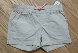 NWT Girl's Old Navy Pull On Cotton Blend Cuffed Shorts Medium size 8 - Picture 1 of 3