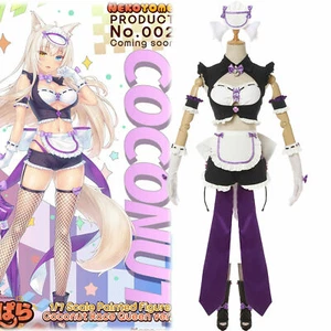 Costume cosplay Nekopara Race Queen cioccolato vaniglia sexy da cameriera abito elegante - Foto 1 di 9