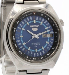 Seiko 5 Perpetual Calendar Automatic Stainless Steel 41mm watch Ref: 7019-6070 - Picture 1 of 6