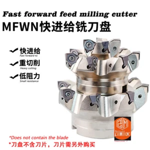 90° square shoulder milling surface milling MFWN90 50 63 80 100 125 160 200-12T - Picture 1 of 8