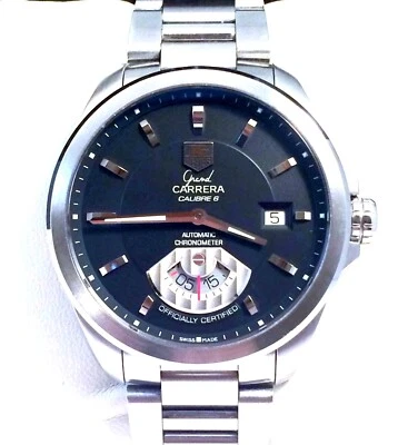 Reloj automático para hombre Tag Heuer Grand Carrera 2022 calibre 6 en excelente estado WAV511A Foto 1 de 4