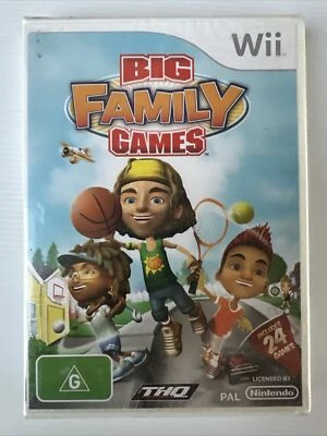 Big Family Games - Nintendo Wii Game - PAL - Complete With Manual NEW & SEALED! - Image 1 of 3
