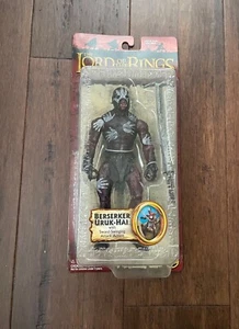El Señor de los Anillos Dos Torres BERSERKER Uruk-HaI orco 2004 ToyBiz nuevo en caja - Imagen 1 de 7