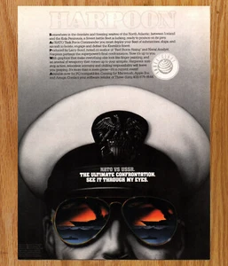 Harpune NATO vs UdSSR Three-Sixty - Video Game Print Ads Poster Promo Art 1988 - Bild 1 von 3