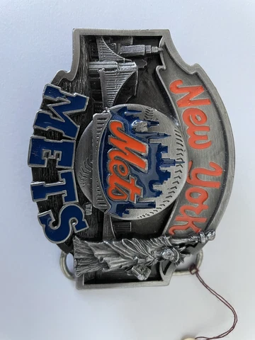 Limited Edition New York Mets Belt Buckle Cover
