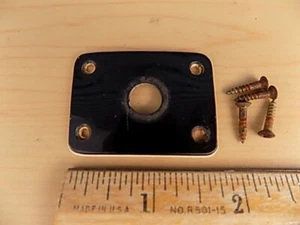 KAWAI TEISCO VENTURA MIJ JAPAN E-GITARRE Les Paul MIJ Jack Plate - Bild 1 von 3