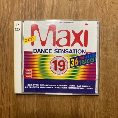 Maxi Dance Sensation 19 (1995) Outhere Brothers, 20 Fingers, Cappella, .. [2 CD] - Bild 1 von 4