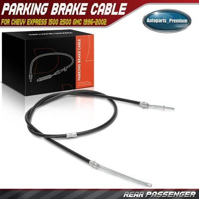 Cable de freno de estacionamiento trasero derecho para Chevy Express 1500 2500 GMC Savana 1996-2002 Foto 1 de 4